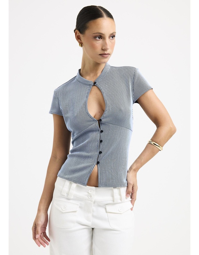 Insight - Angelique Keyhole Top