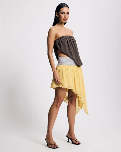 Lover - Solana Asymmetrical Mini Dress