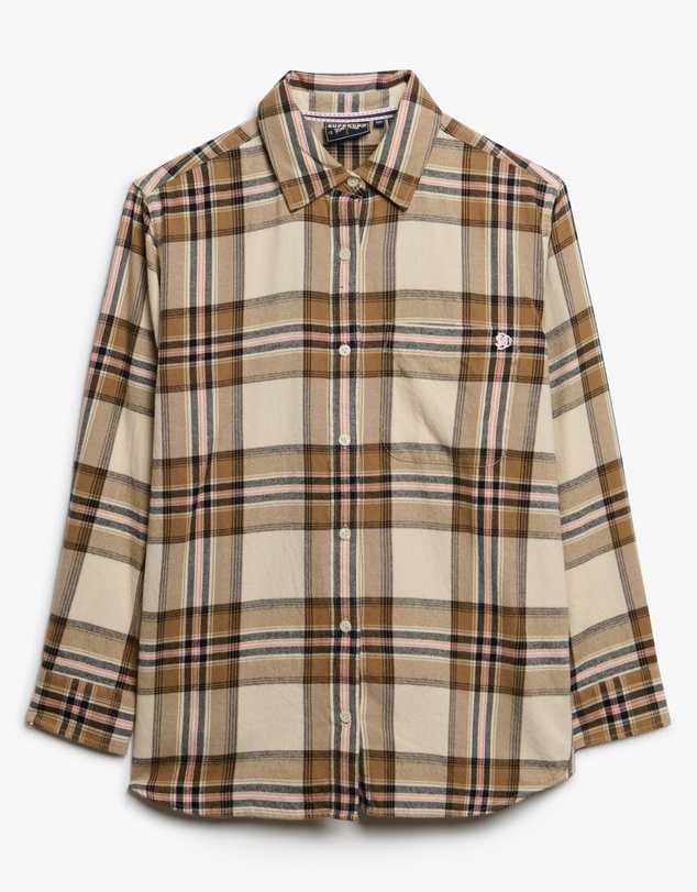 Superdry - Check Flannel Boyfriend Shirt