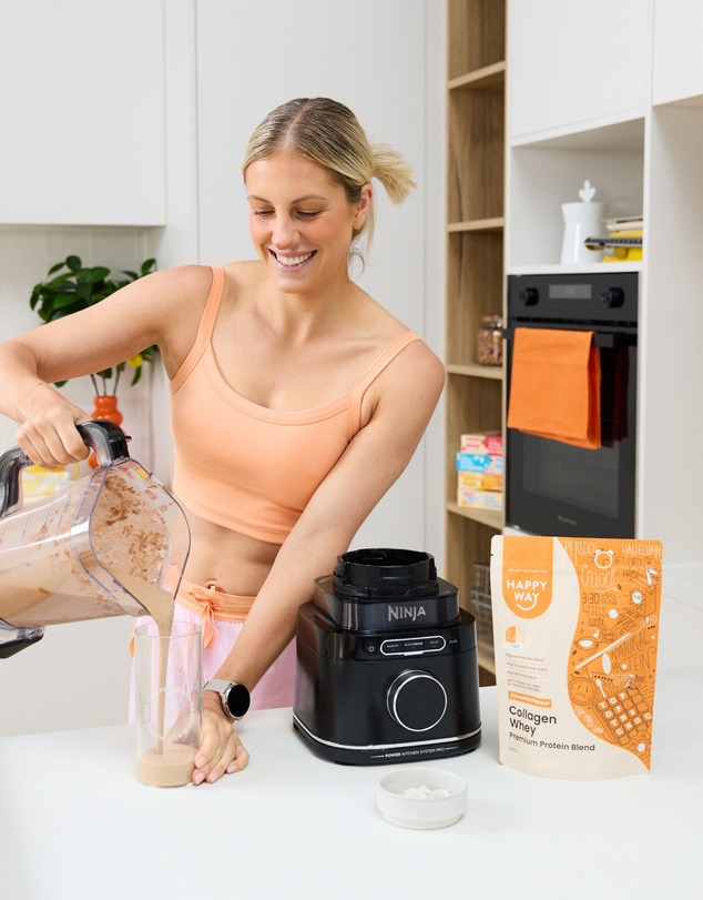 Happy Way - Chocolate Collagen Whey Protein Powder