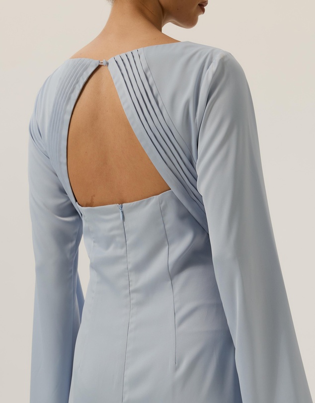 Tussah - Bec Long Sleeve Satin Maxi Dress