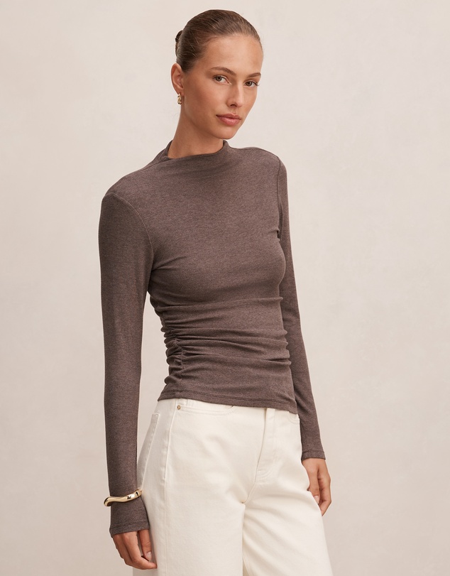 Forever New - Josette Mock Neck Long Sleeves Top