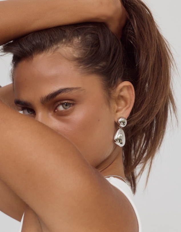 CENDRE - Cora Earrings Silver