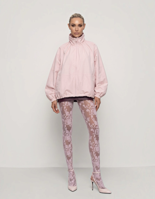 High Heel Jungle - She's Perfect Floral Jacquard Tights