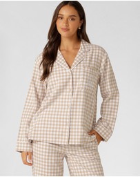 Lorna Jane - Flannel Lounge Shirt