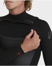 Quiksilver - Mens 4/3mm Marathon Sessions Chest Zip Wetsuit