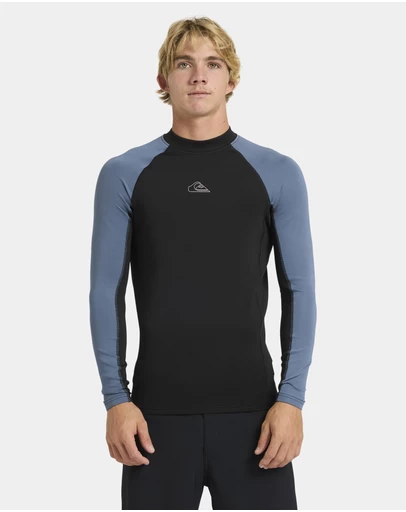 Quiksilver - Mens Everyday Heat Panel Long Sleeve Rash Vest