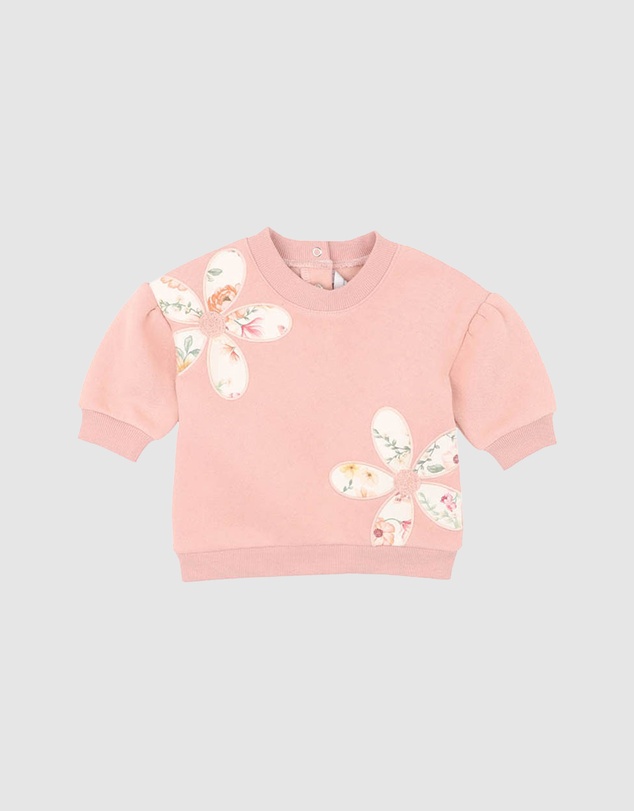 Bebe by Minihaha - Emmy Flowers Sweatshirt - Babies