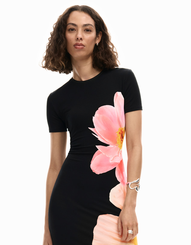 Desigual - Long floral dress