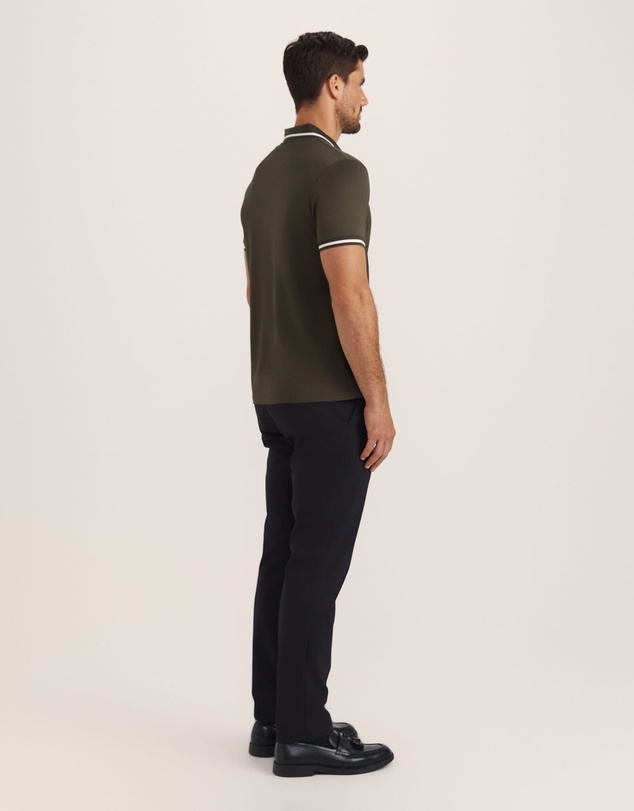 SABA - Ted Textured Cotton Polo