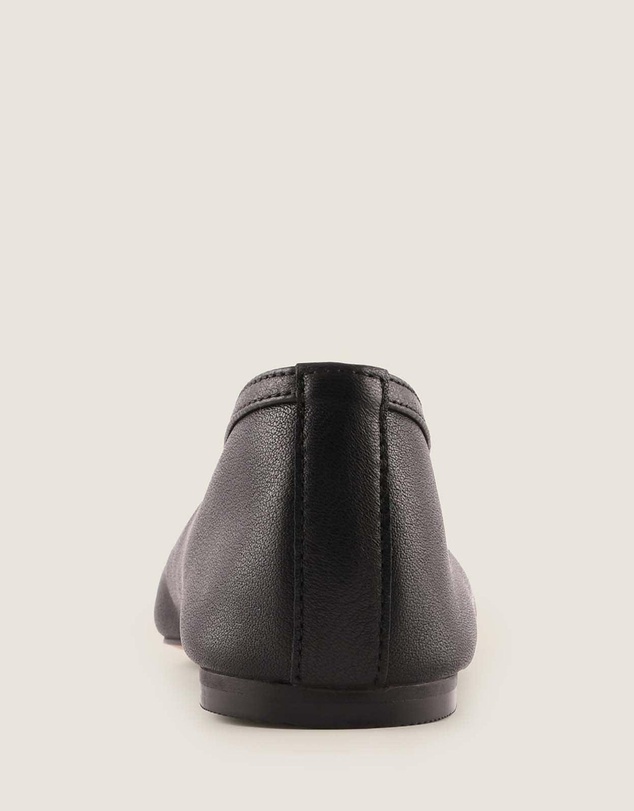 Shelly Shen - Salem Ballet Flats Black Leather
