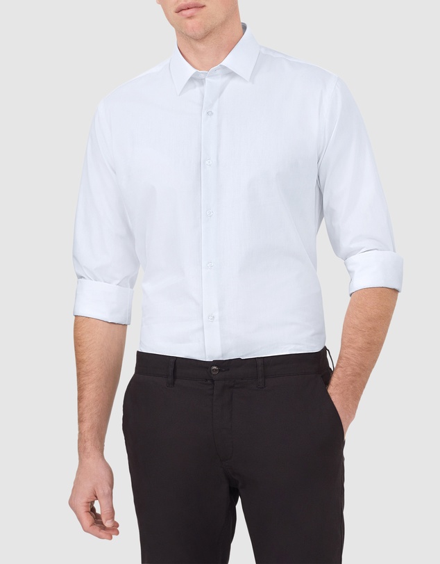 Van Heusen - Solid Poplin Shirt