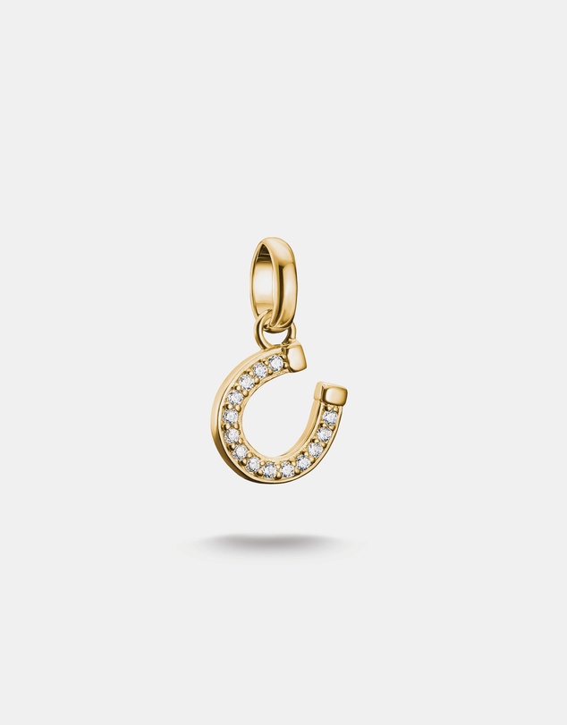 THOMAS SABO - THOMAS SABO Connect Charm horseshoe Gold