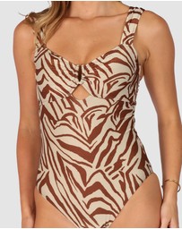 Baku Swimwear - Sunkissed Retro One Piece Swimsuit