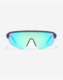 Hawkers Co - HAWKERS - APEX - SMOKE CLEAR BLUE Sunglasses Unisex UV400