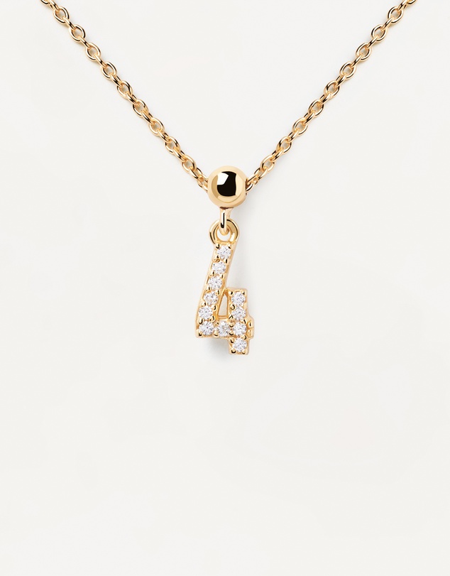 PDPAOLA - Charm Necklace Number 4 Charm