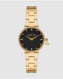 Michael Kors - Pyper Gold Tone Analogue Watch