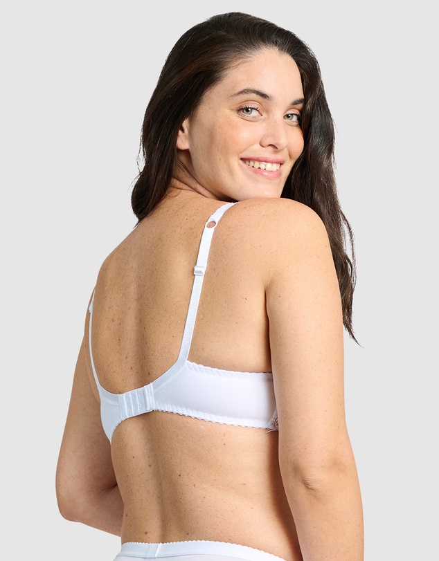 Sans Complexe - Coton d'Arum Organic Cotton Wirefree Lacy Bra