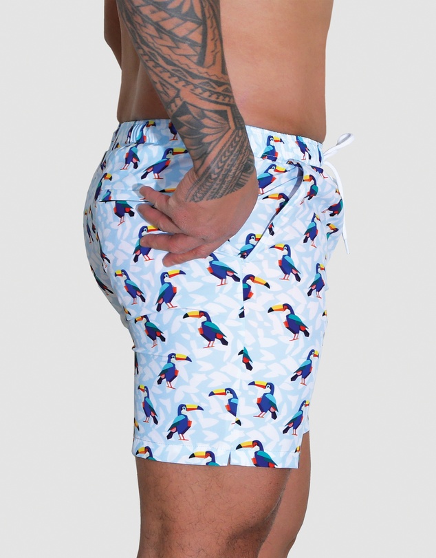 Mosmann - Men's Swim Shorts - Tango