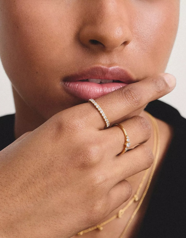 THOMAS SABO - THOMAS SABO Eternity ring with zirconia