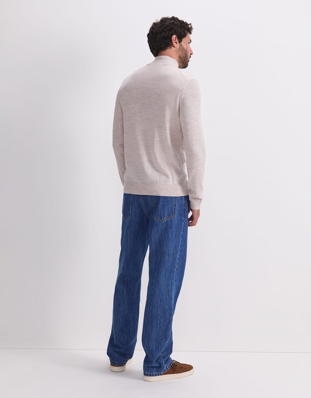 Sportscraft - Merino Quarter Zip Knit