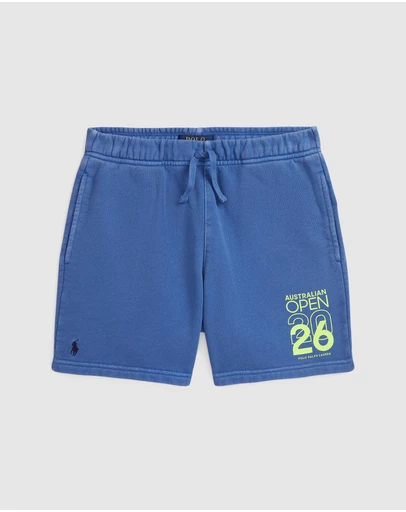 Polo Ralph Lauren - Australian Open French Terry Shorts - Teens