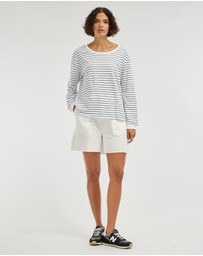 Amelius - Elaine Raw Hem Sweater