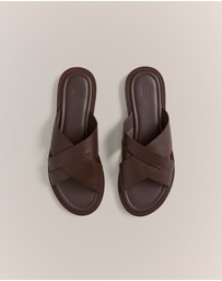 Trenery - Jervis Slide in Espresso