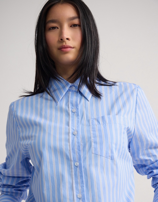 Oxford - Adrienne Cotton Stripe Shirt