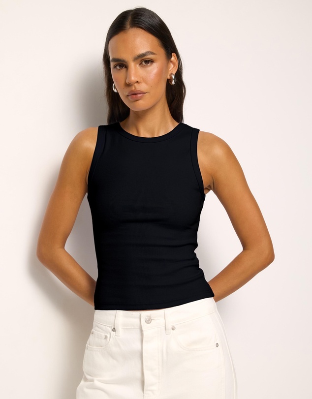 AERE - Organic Cotton Rib Tank