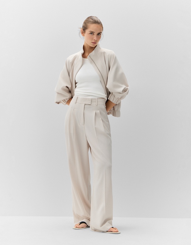 UNISON - Tailored Pleat Front Pant