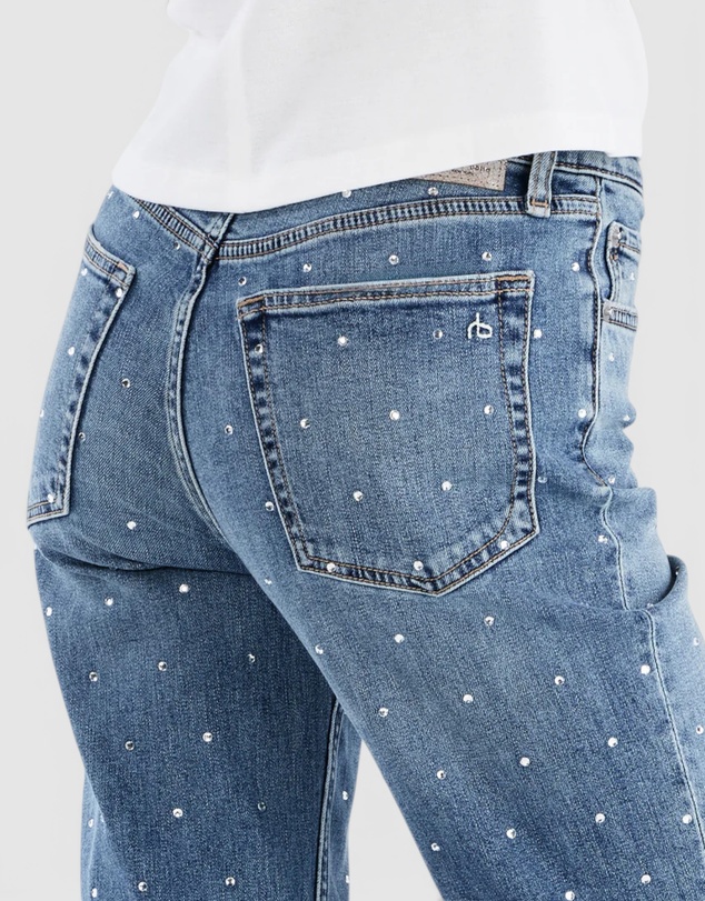 rag & bone - Harlow Ankle Straight Jeans