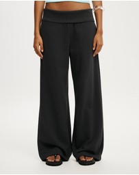 Cotton On - Fold Over Waistband Sweatpant