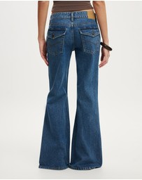 Cotton On - Low Relaxed Flare Jean