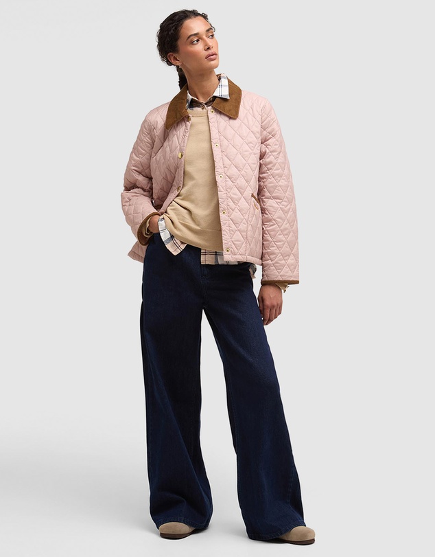 Barbour - Icons Cropped Liddesdale Quilted Jacket