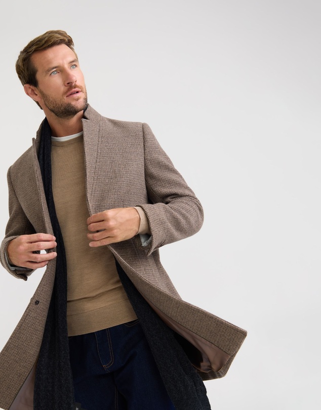 Oxford - Austin Wool Check Coat