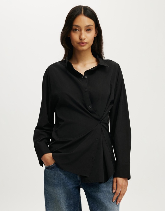Cotton On - Ella Wrap LS Shirt