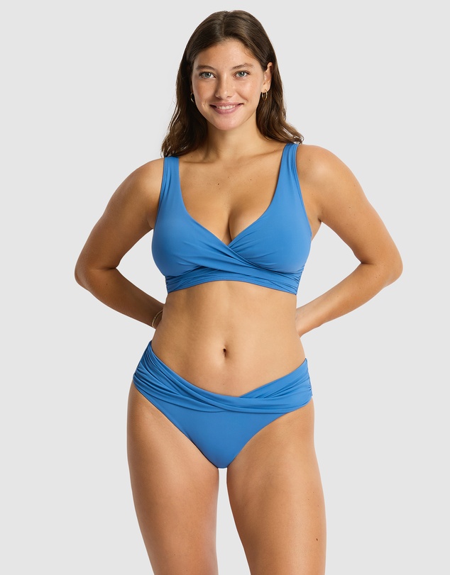 Sea Level Australia - Essentials Edit Twist Mid Bikini Pant