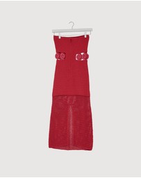 Revibe - Repaired The Wolf Gang Bellezza Crochet Dress - AU 6