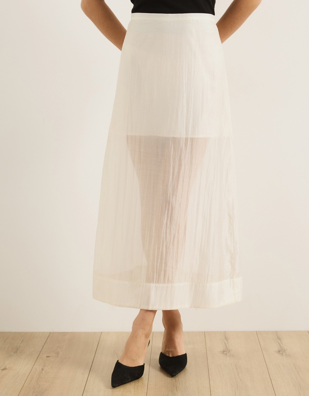 Atmos&Here - Lola Organza Sheer Maxi Skirt