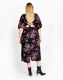 City Chic - Blake Print Dress