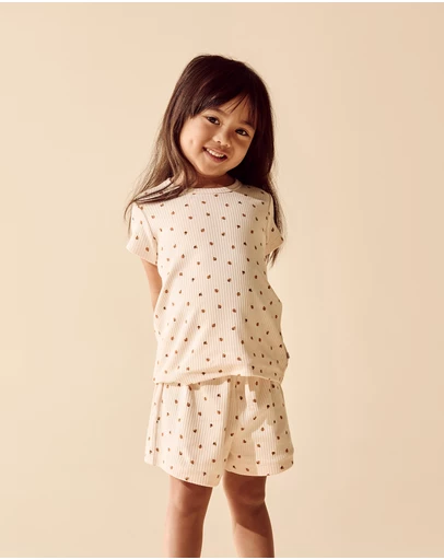 Wilson & Frenchy - Little Lady Bugs Organic SS Pyjamas - Babies-Kids