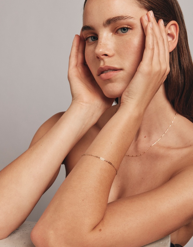 Michael Hill - Paperclip 3 and 1 Bracelet in 10kt Yellow Gold