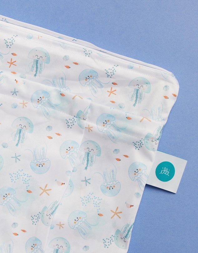 itti bitti - Large Wet Bag - Tangles