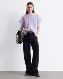 & Other Stories - Cable-Knit Mohair-Blend Vest