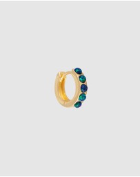 FAIRLEY - Jade Opal Crystal Huggies