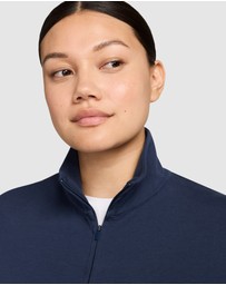 Nike - 24.7 ImpossiblySoft Dri-FIT Oversized Half-Zip Top