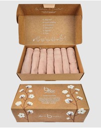 B Free Intimate Apparel - ﻿7 Pack﻿ Superfine﻿ 100% Cotton High Cut ﻿