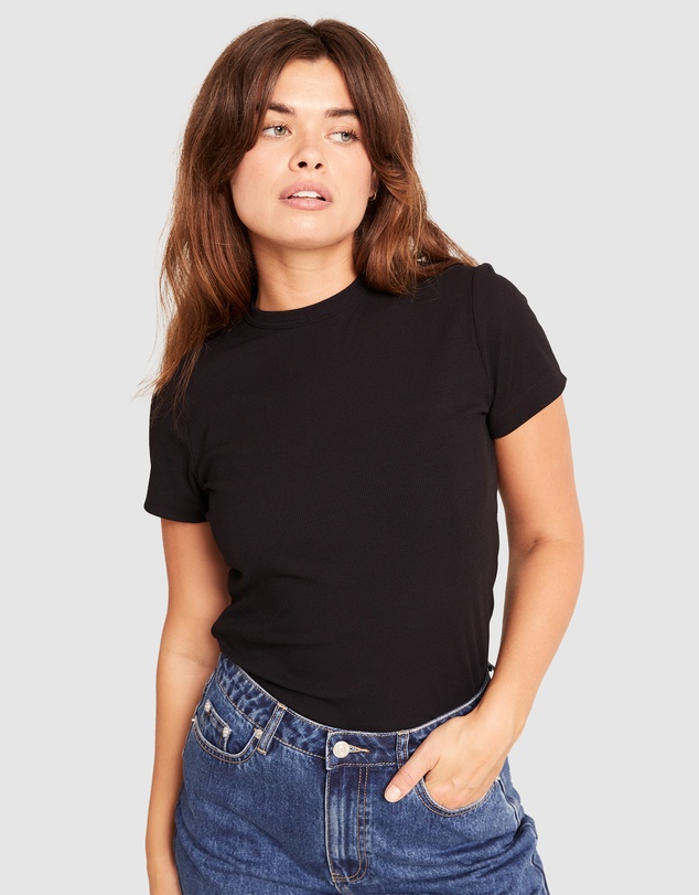 Boody - Ribbed Crew Neck T-Shirt