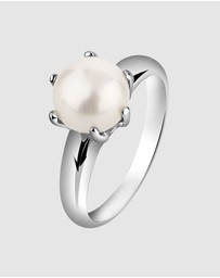 Elli Jewelry - Ring Pearl 925 Sterling Silver